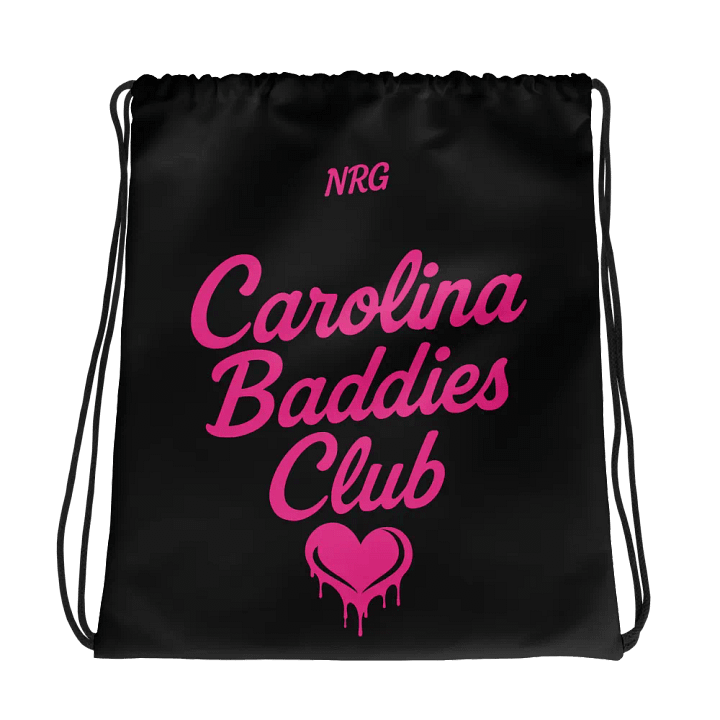 NRG Carolina Baddies Drawstring Bag product image (1)