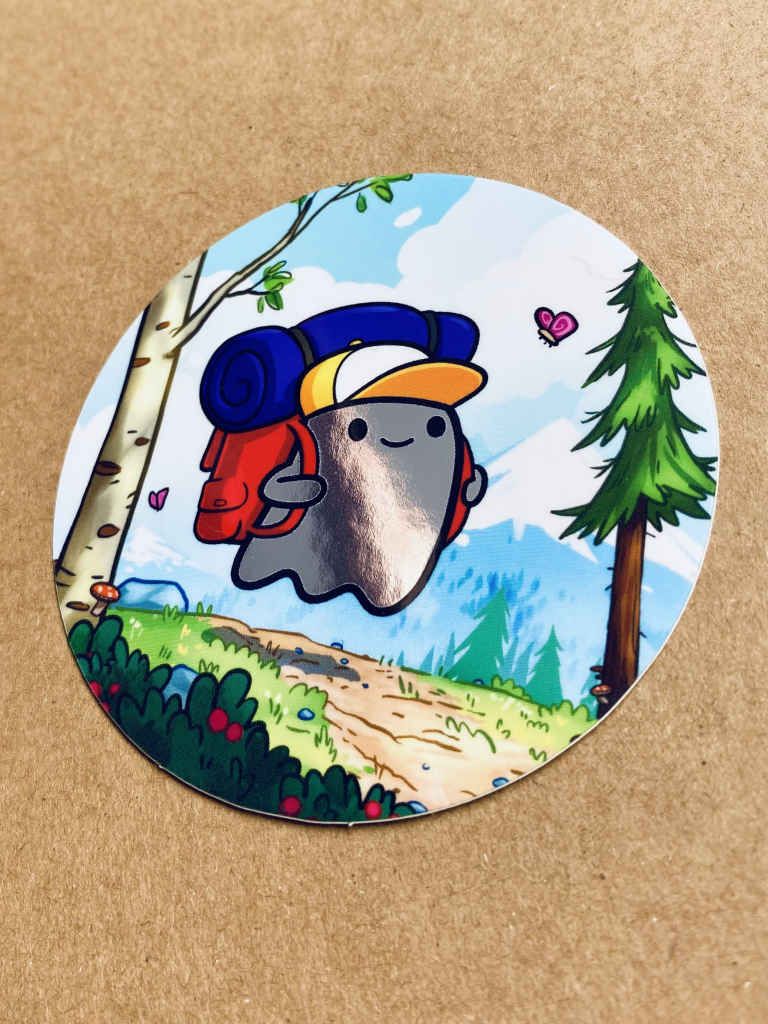 Free Spirit Mirror Sticker product image (1)