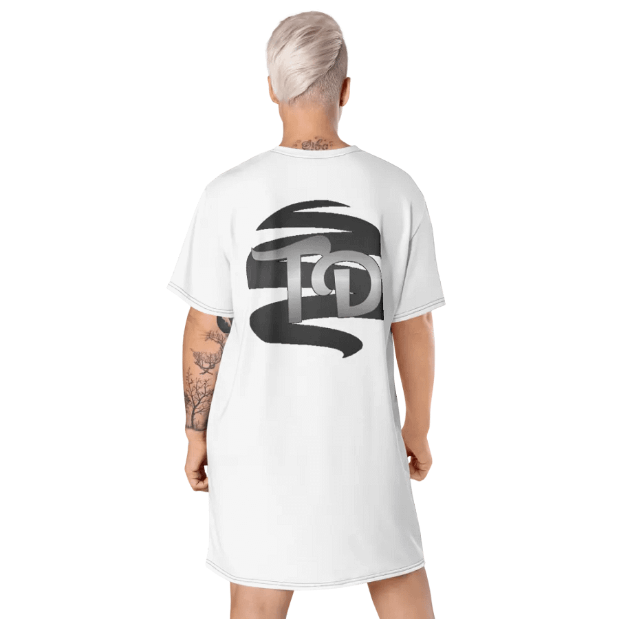 Robe t-shirt à imprimé intégral TD product image (7)