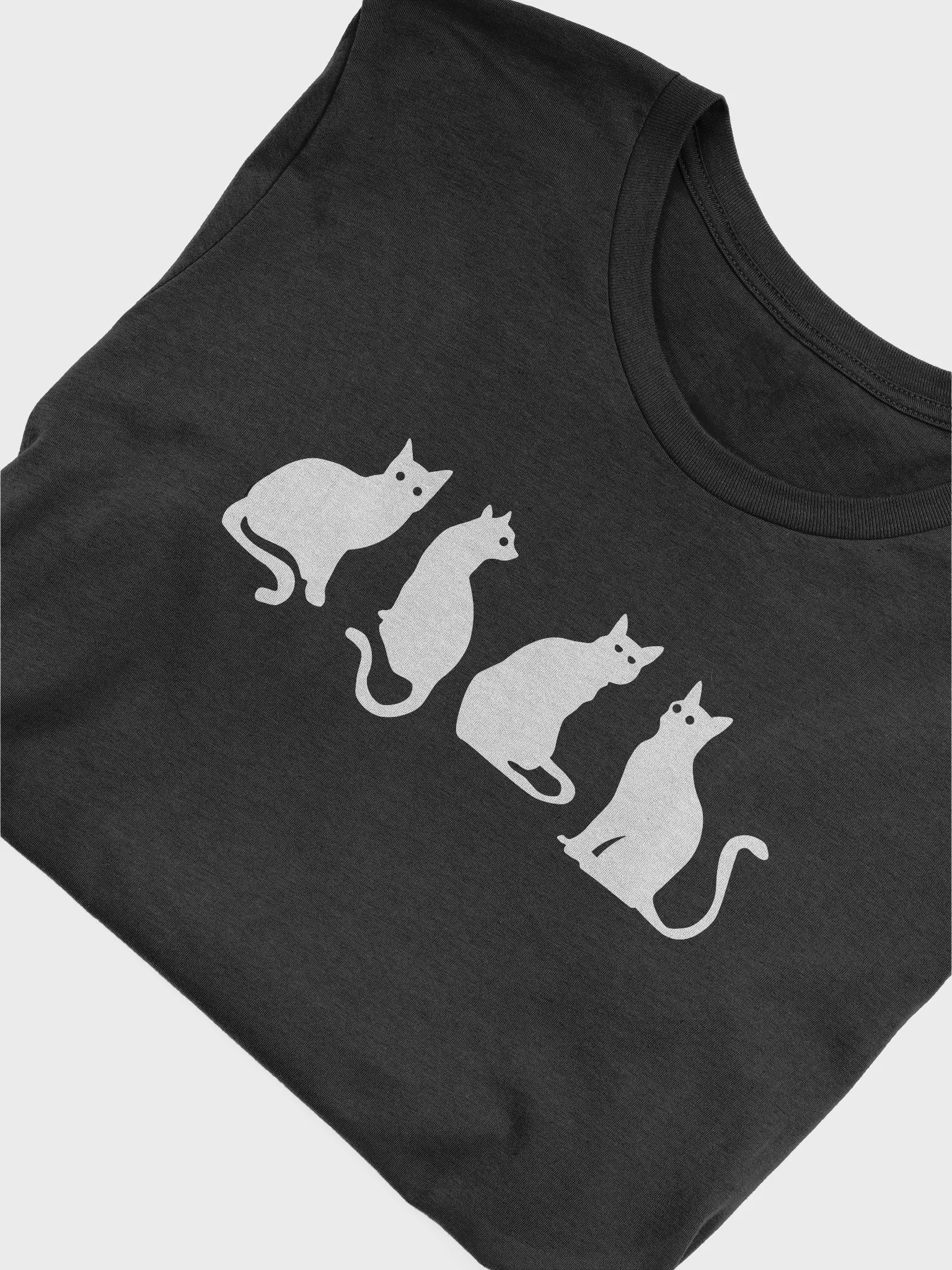 Funny Cat Kitty Silhouette T-Shirt product image (5)