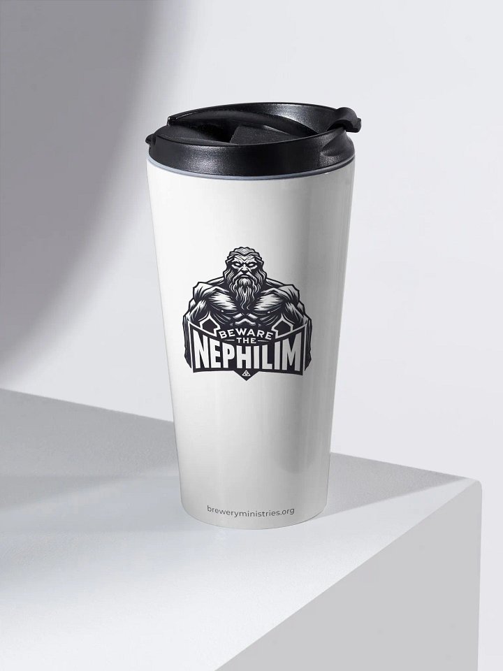 Beware the Nephilim Steel Travel Mug product image (2)