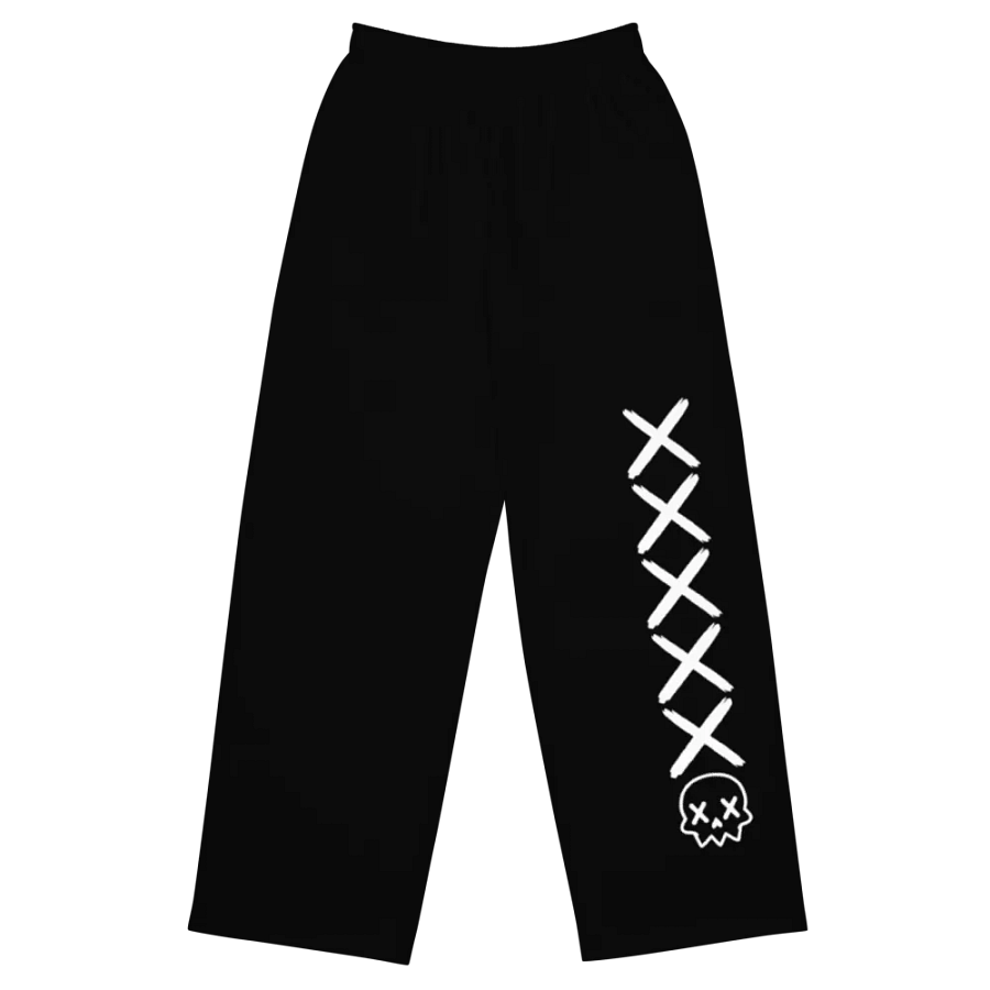Skull and Cross Wide Leg Pants product image (1)