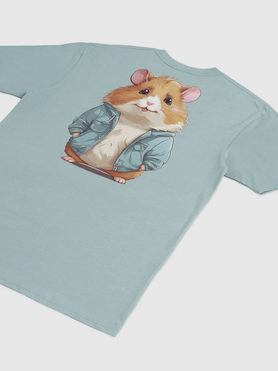 Whimsical Hamster Hoodie Illustration Tee product image (27)