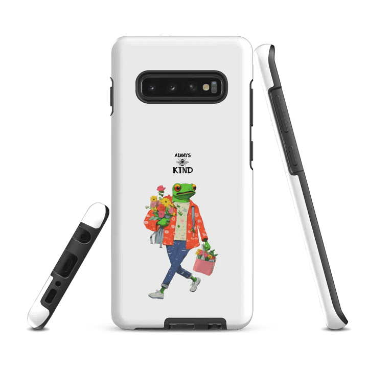 'Always Bee Kind' Stylish Frog Samsung Tough Case product image (2)