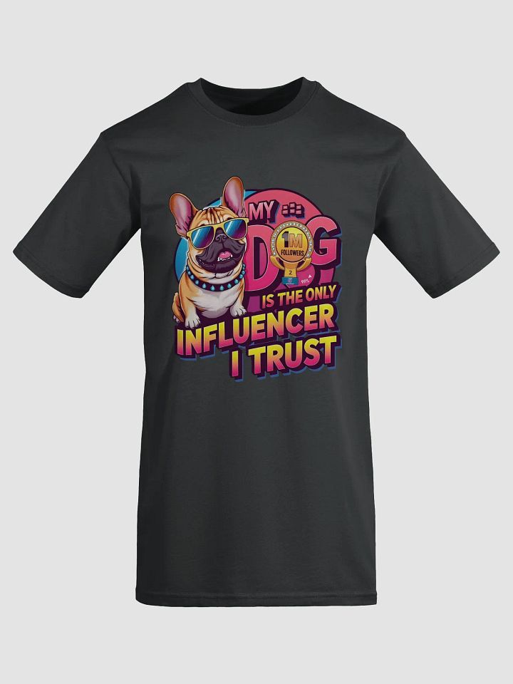 KLERIK Original Badge Men's Premium Tee - My dog is the only influencer i trust product image (49)