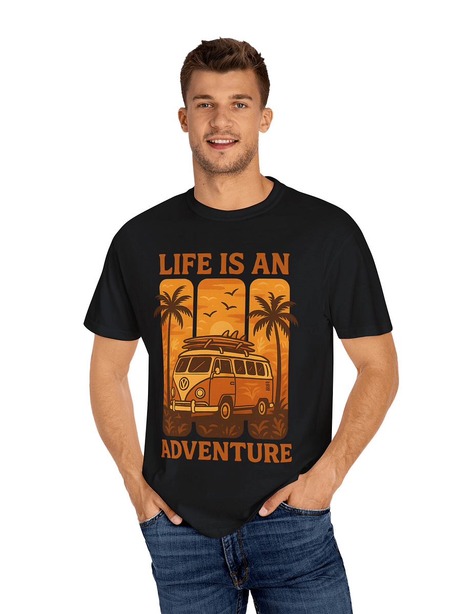 Sunset Adventure Van T-Shirt product image (2)
