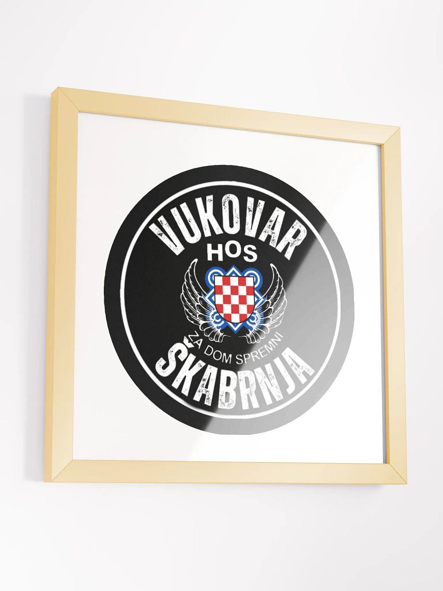 VUKOVAR - ŠKABRNJA Emblem Matte Poster product image (6)