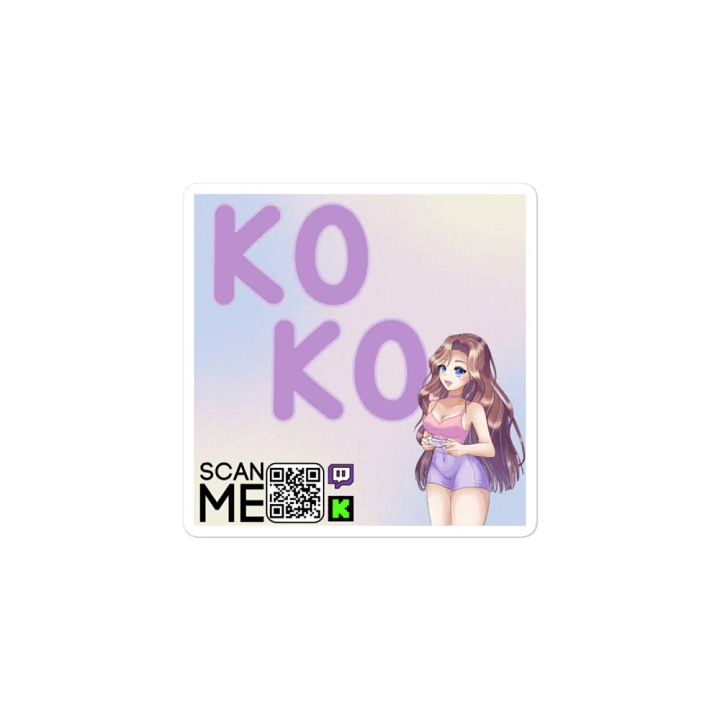 Koko QR Code Magnet product image (1)