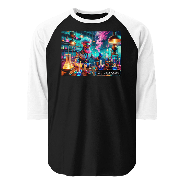 LIMITED EDITION: G.D. Pickups "Dr Gams" 3/4 Sleeve Baseball Tee product image (1)