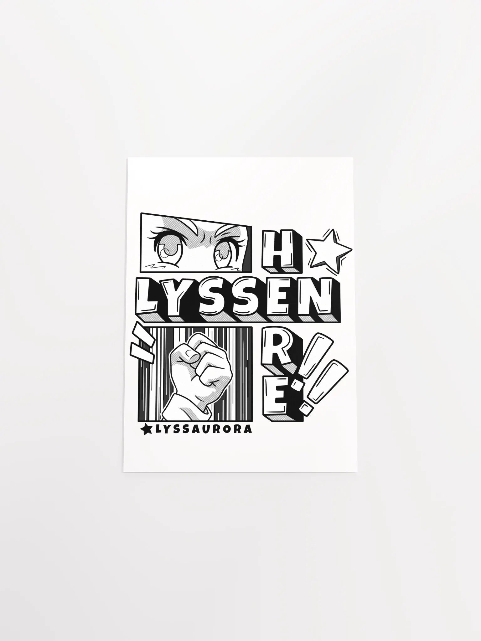 Lyssen Here Poster product image (13)