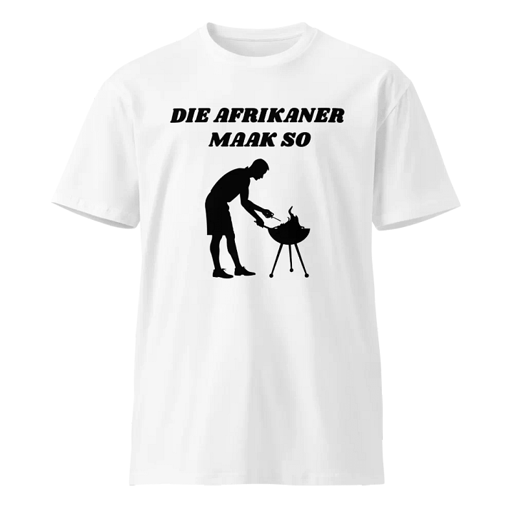 Grill Master Afrikaner Unisex T-Shirt product image (5)