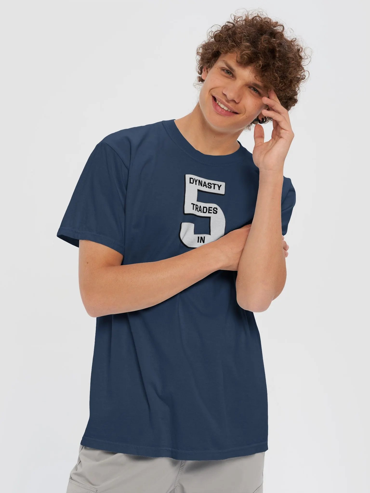 DTI5 - Navy T-Shirt product image (5)