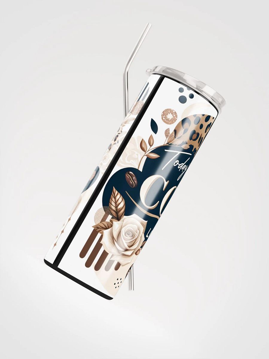 Vibing with Coffee Stainless Steel Tumbler product image (4)