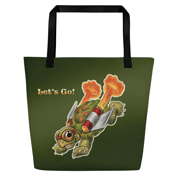 Jetpack Tortoise - SFA Adventure All-Over Tote product image (1)