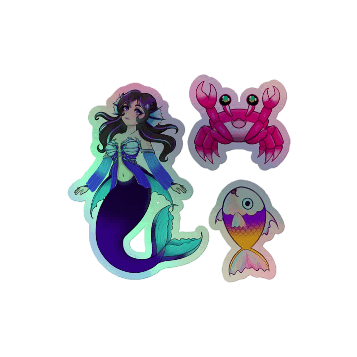 Eru and Friends Holo Stickers product image (2)