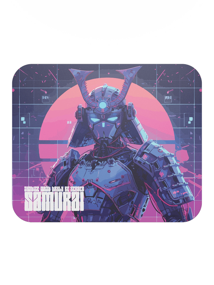 Cyber Samurai Mouse Pad product image (2)