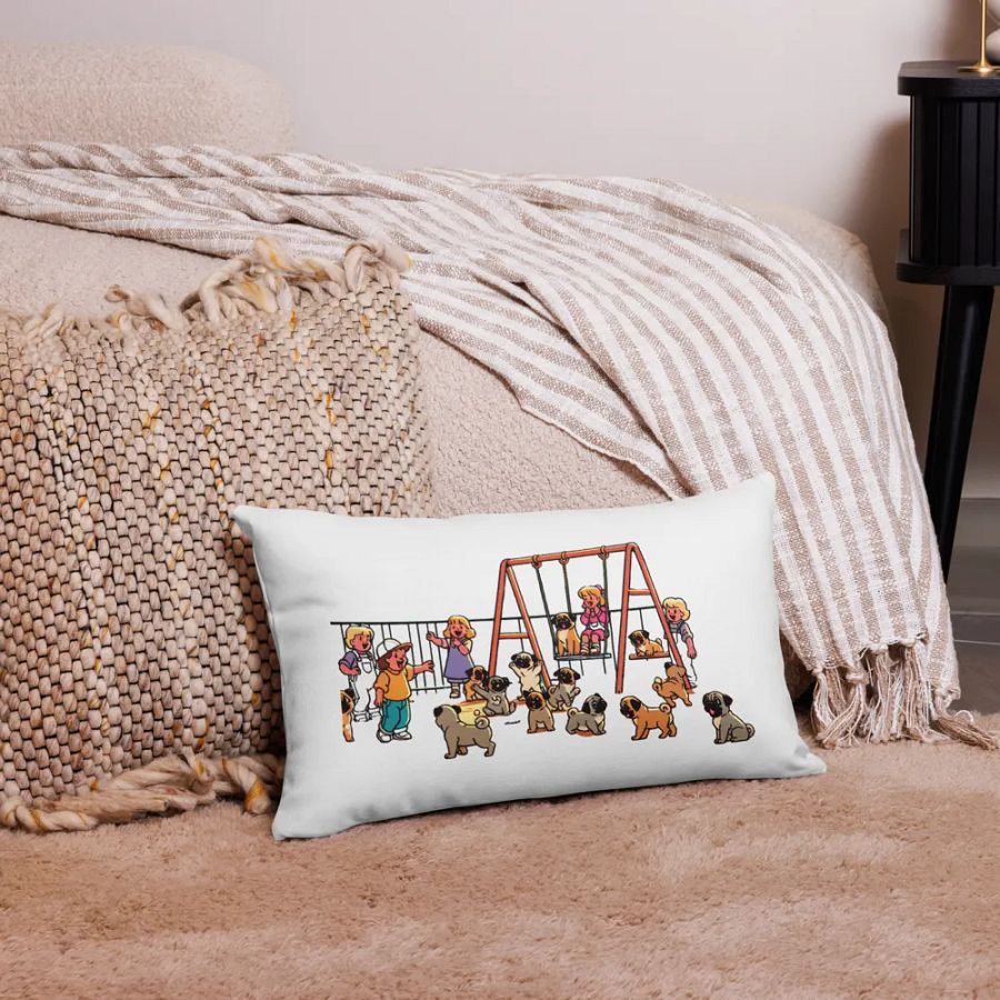 Pug Nation Warrior Pillow Case product image (22)