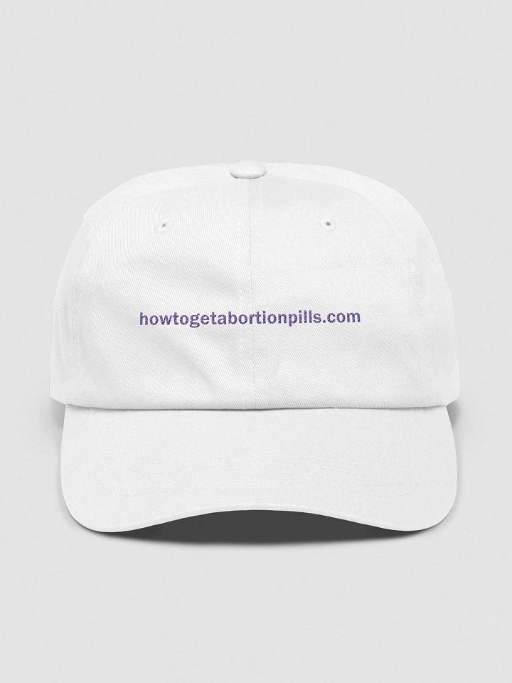 How to Dad Hat - White product image (1)