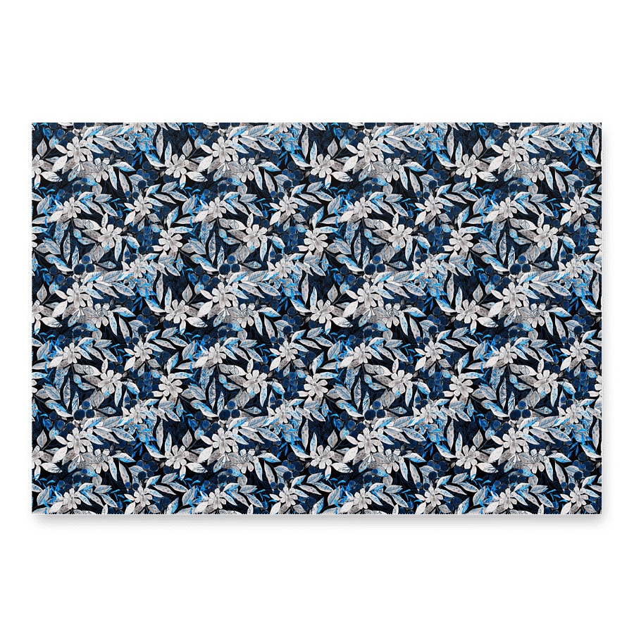 Blue White Garden Paper Sheets product image (1)