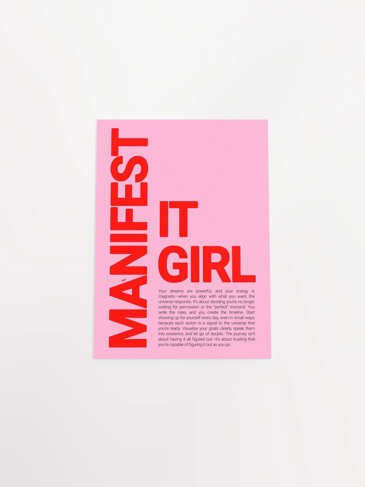 Manifest It Girl Print product image (10)