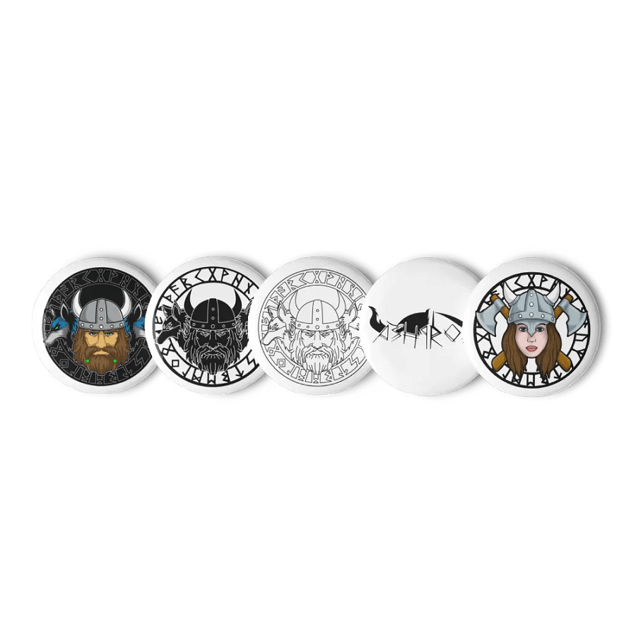 Ashiros Pin Button Set product image (21)
