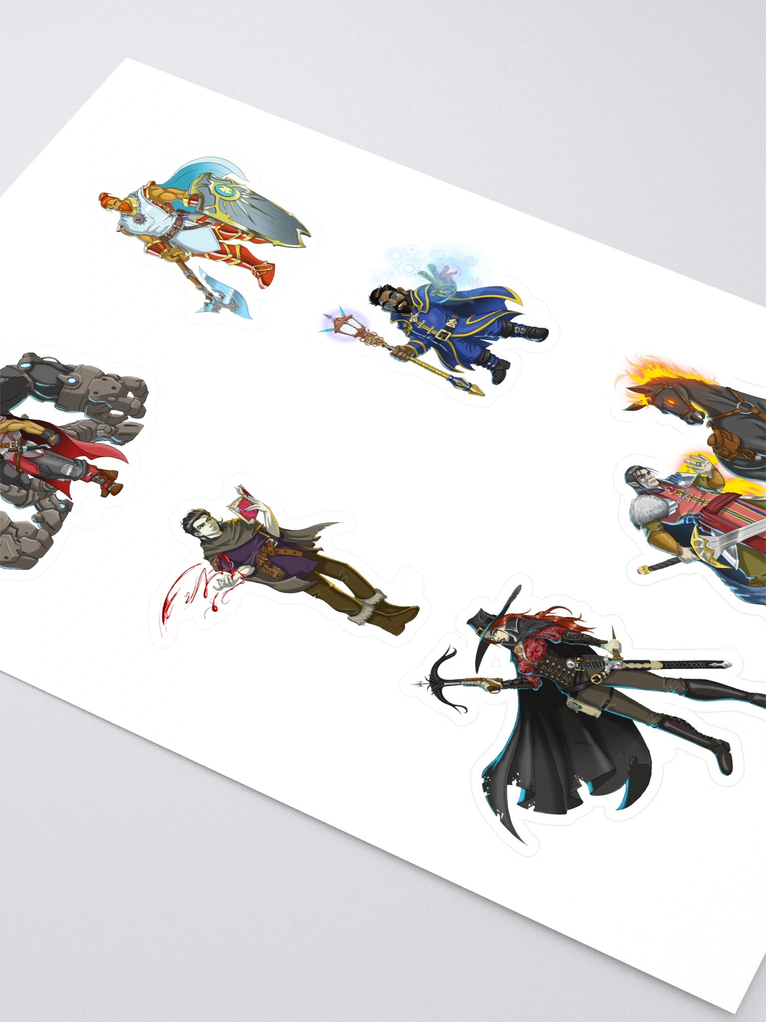 Trapped in the Mists | Character Sticker Sheet product image (2)