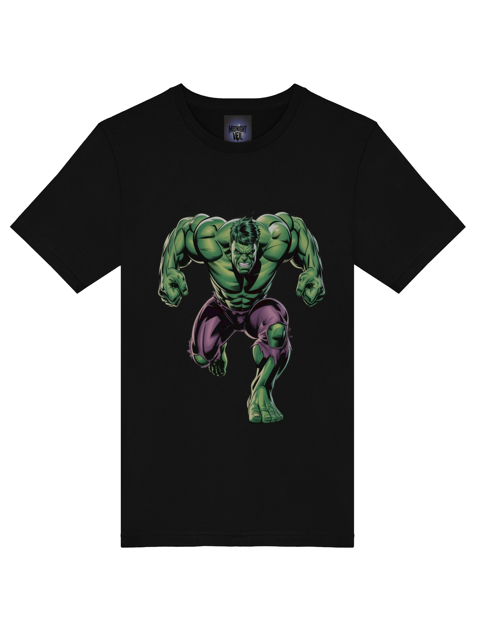 Feral Surge: Hulk Crouched Fury T-Shirt product image (7)