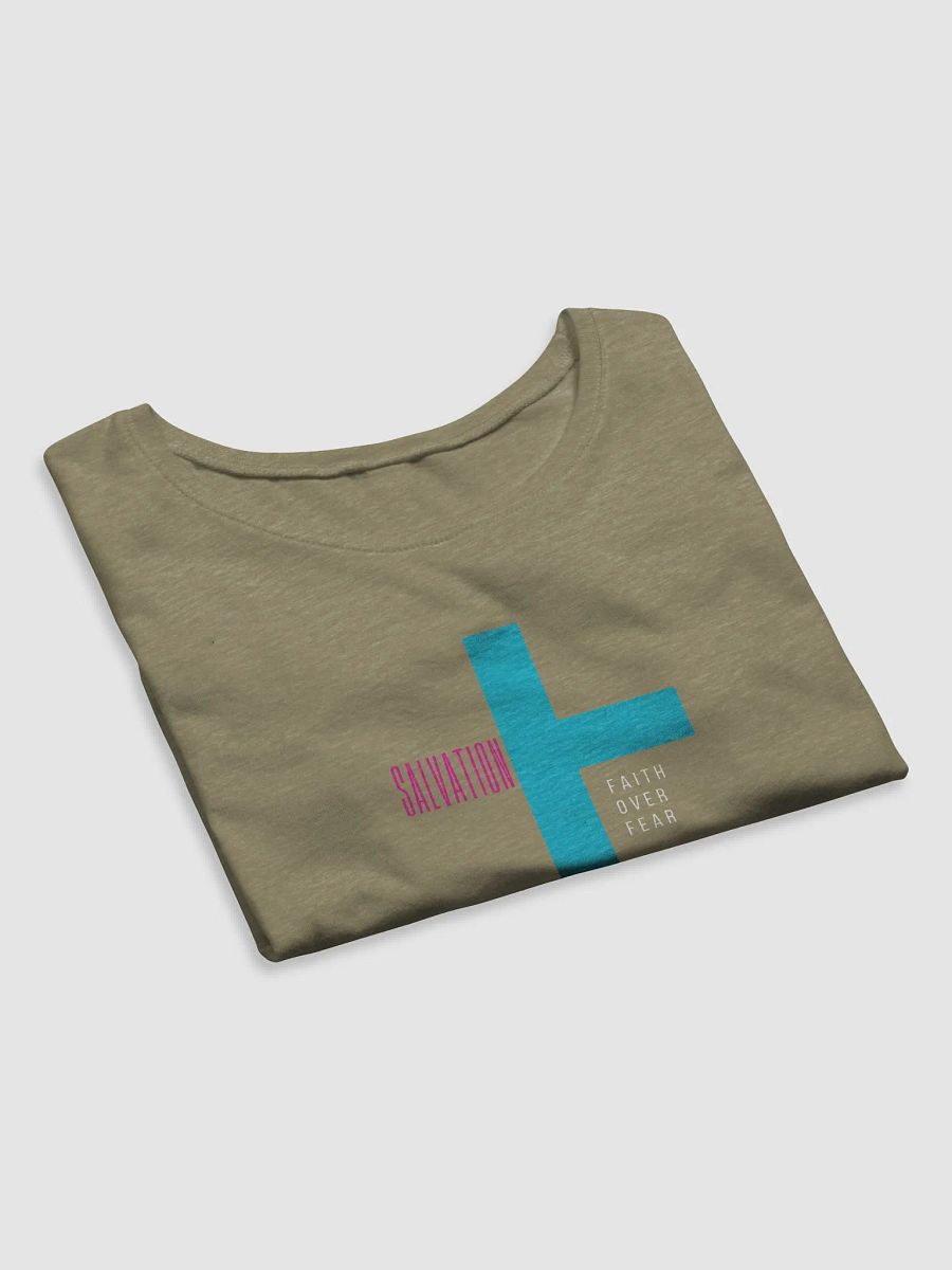 SALVATION: Women's Crop Tee (Faith Over Fear) product image (13)
