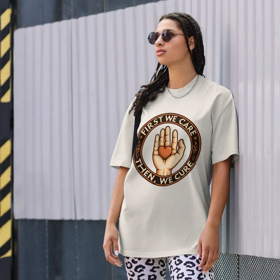 Care & Cure Heart Graphic Tee product image (36)