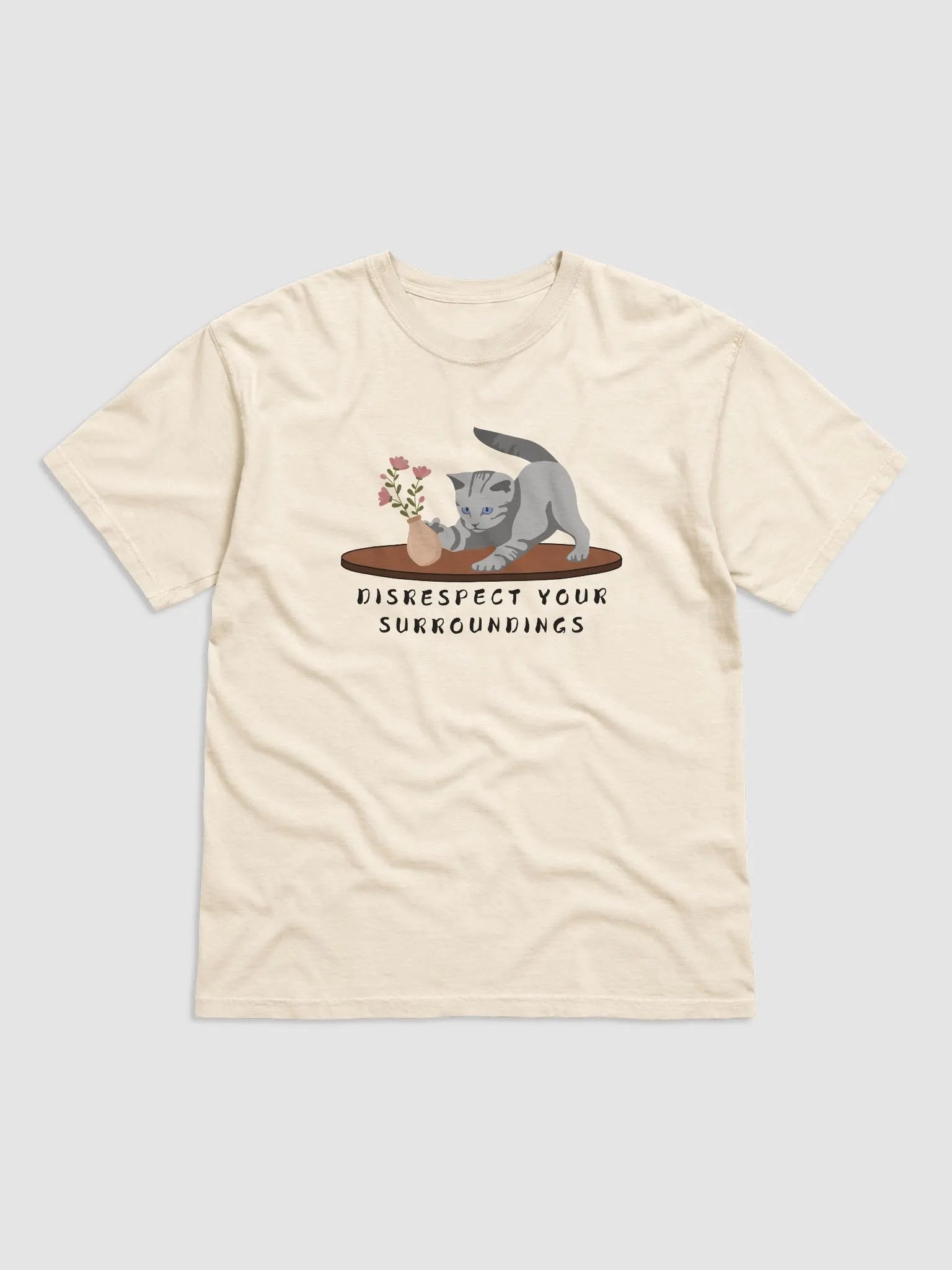 Disrespectful Cat Tee product image (1)