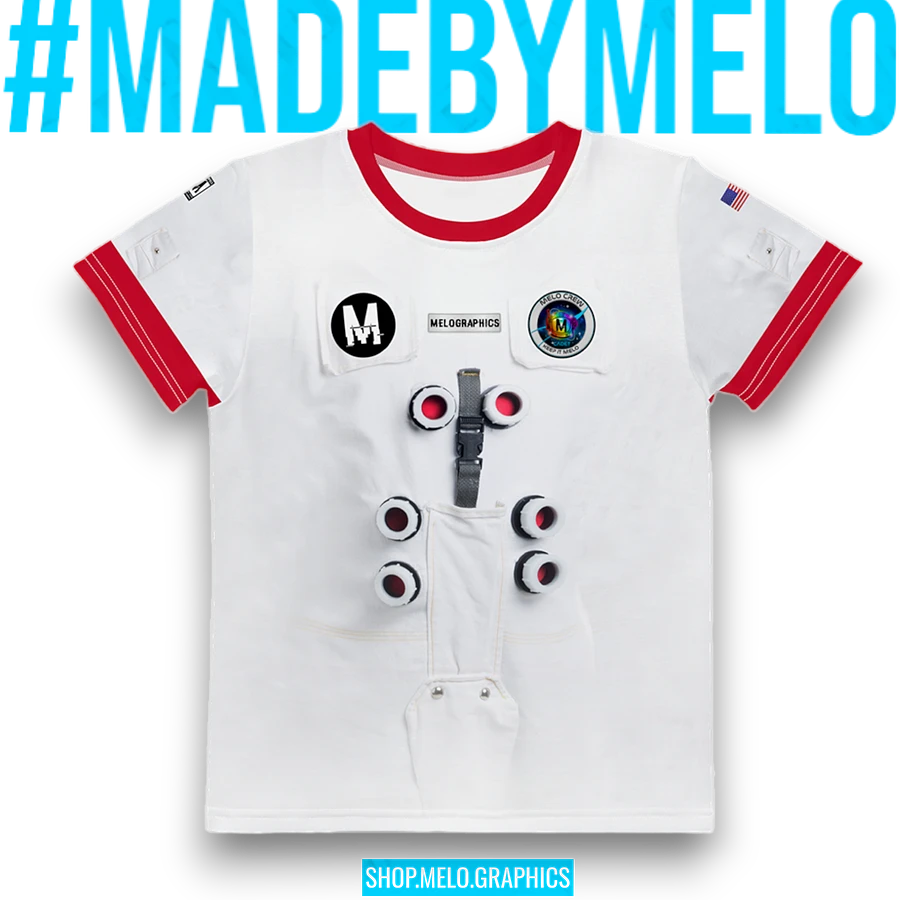 Astronaut Suit: #MeloCrew Junior Cadet - Ultimate Toddler T-Shirt | #MadeByMELO product image (2)