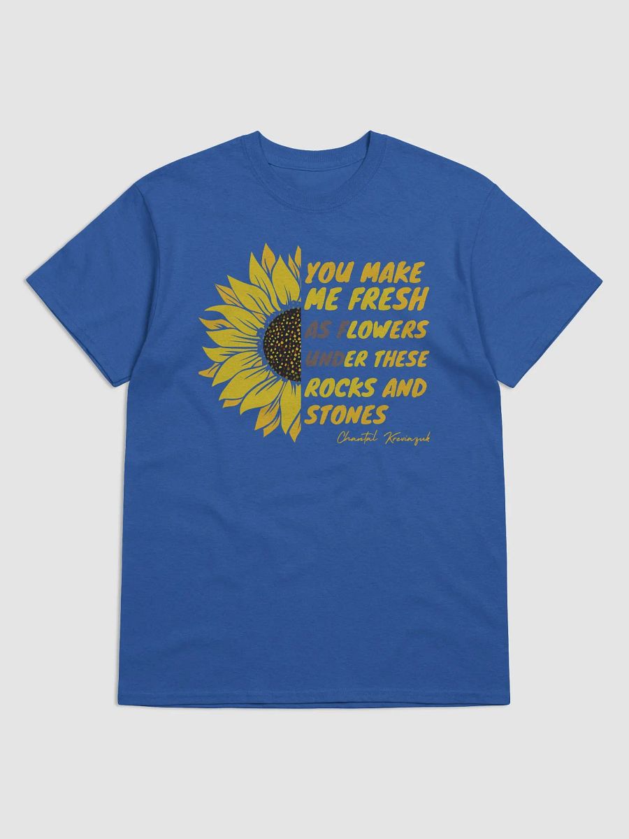 UNDER THESE ROCKS AND STONES SUNFLOWER TEE product image (41)