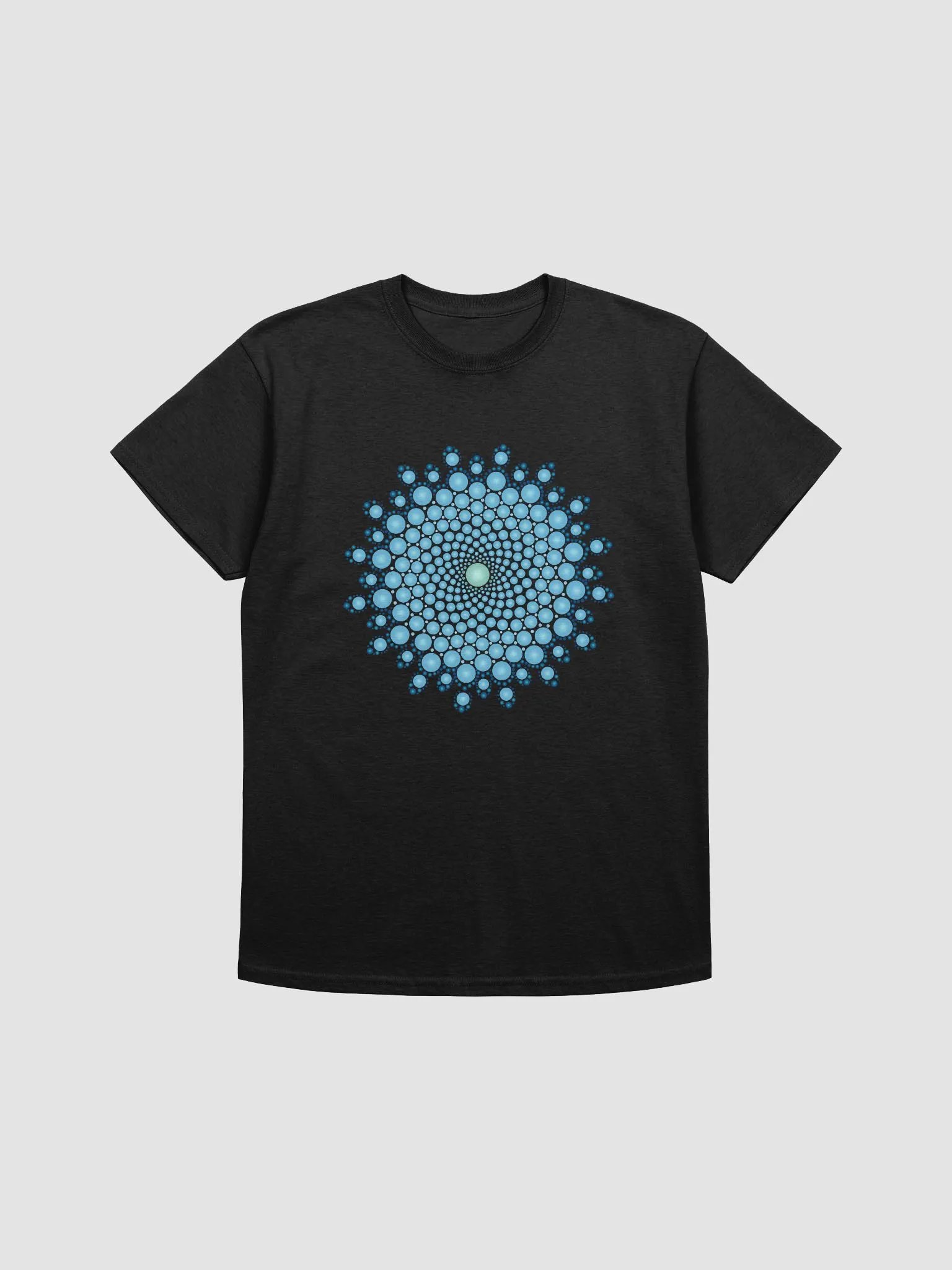Blue Dot Mandala T-Shirt product image (1)