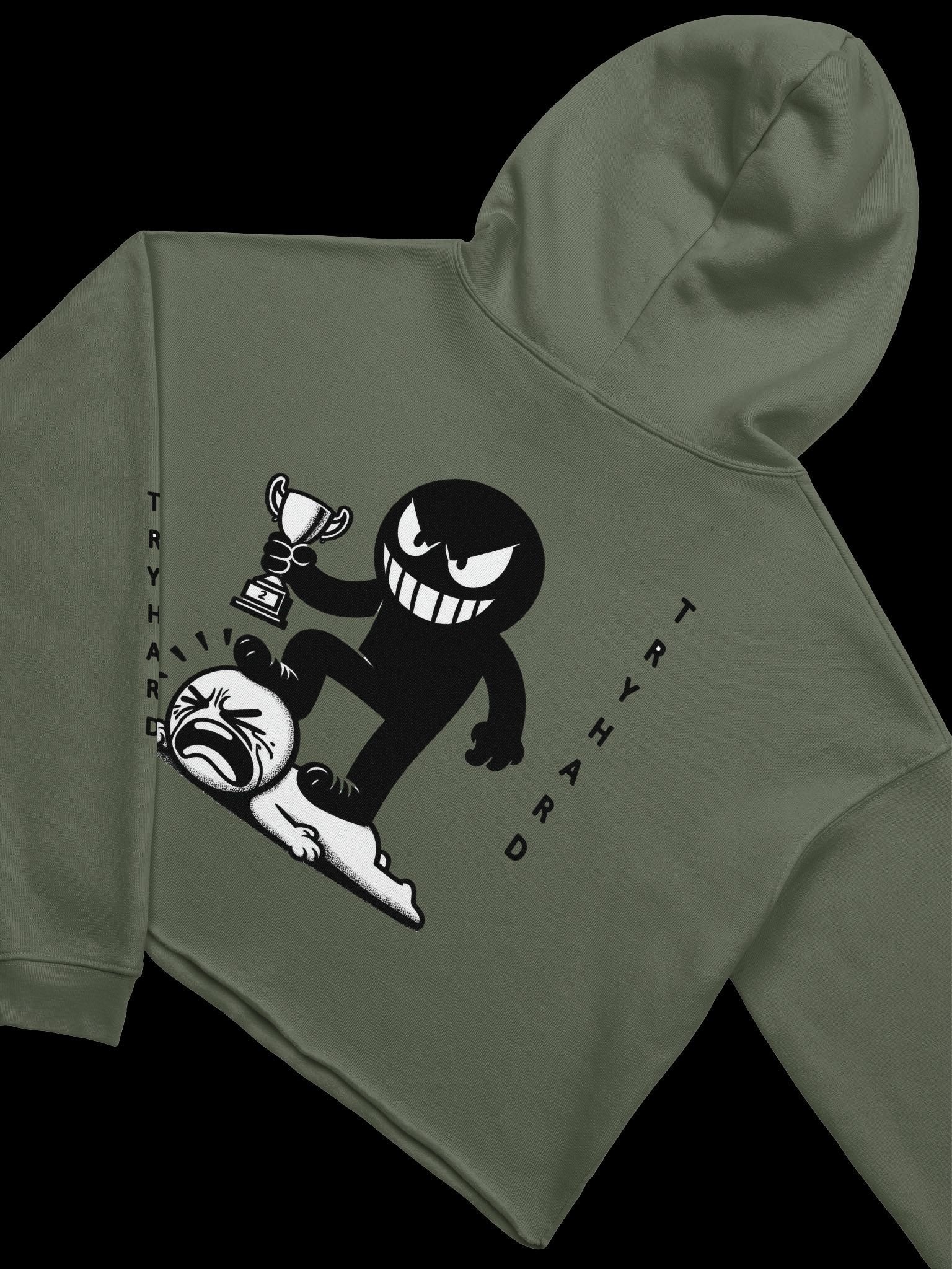 Try hard Crop Hoodie product image (13)