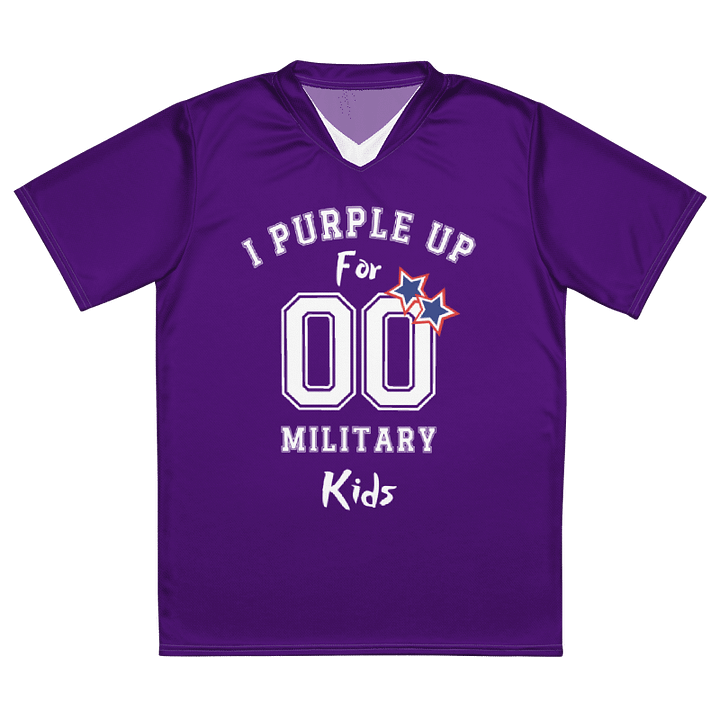 Purple Up For Military Kids Premium Jersey For Men Women And Youth product image (1)