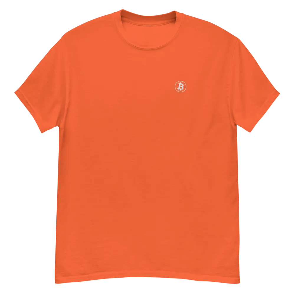 Embroidered ₿ T-Shirt product image (11)