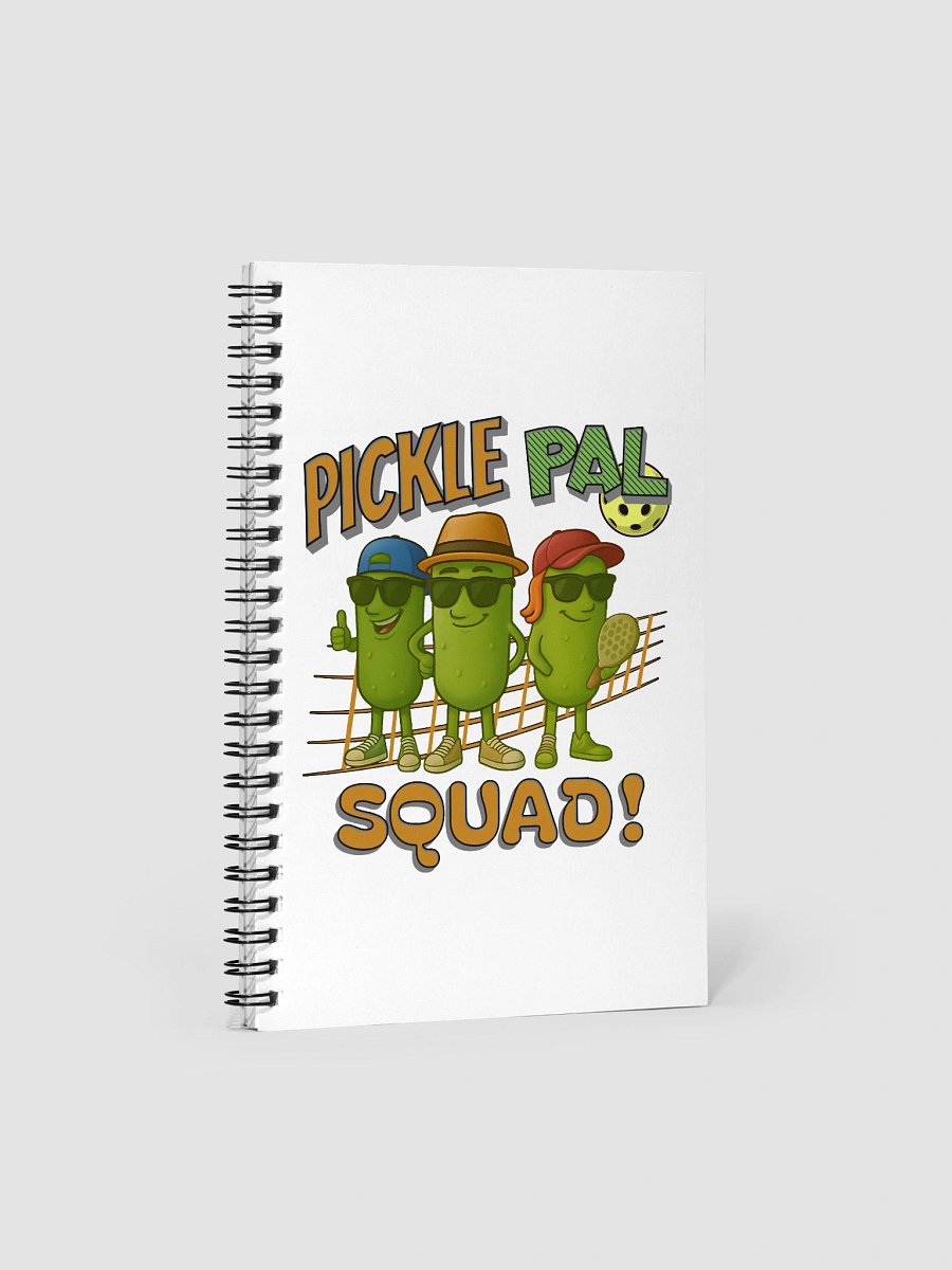 Pickle Pal Squad Pickleball Spiral Notebook product image (2)
