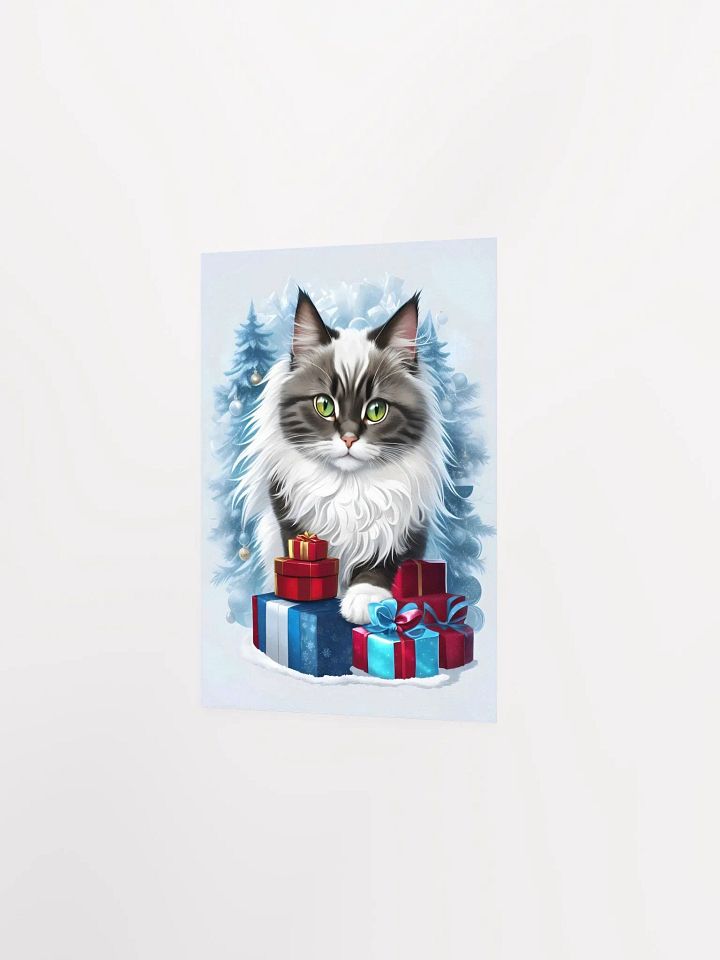 Christmas Kitty Surprise Poster product image (7)