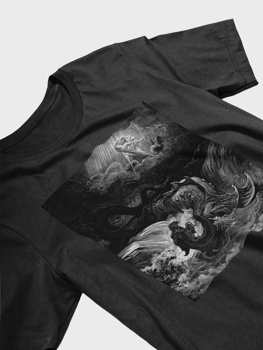 The Destruction of Leviathan Gustave Dore Bible Illustration Unisex T-Shirt product image (3)