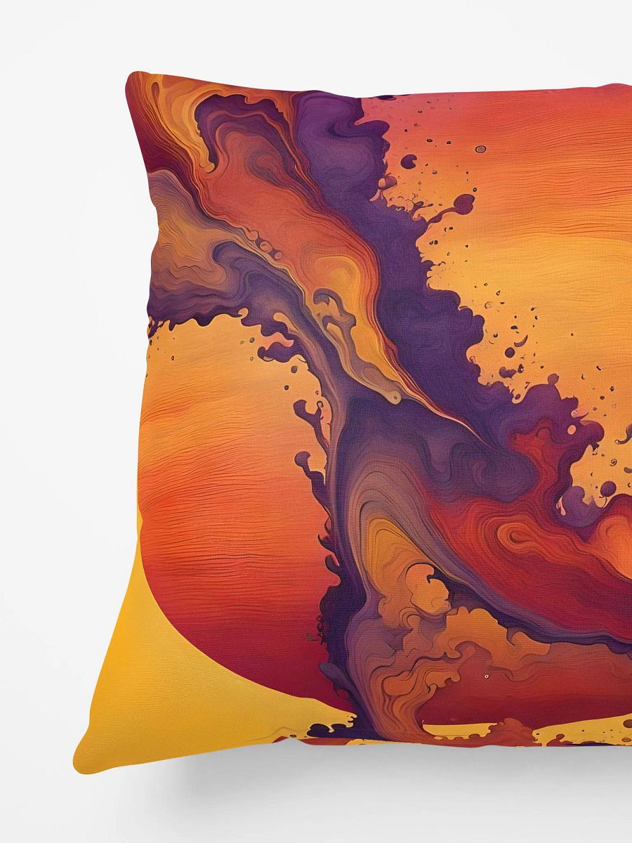 Sunset Inferno Dutch Pour Cushion product image (6)