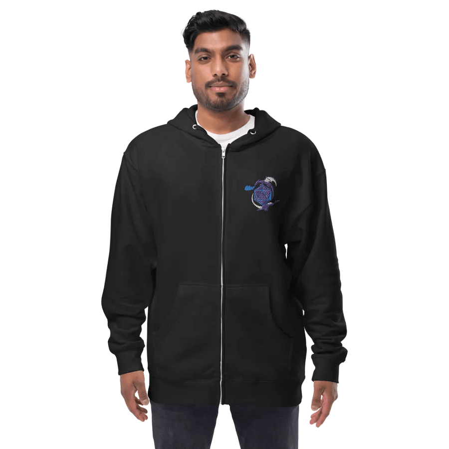Embroidered Dice Versa Logo Hoodie product image (6)