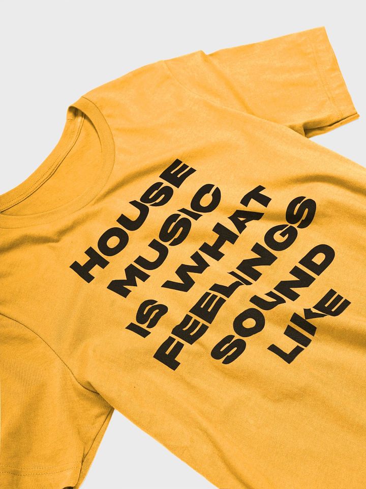 House Music Is What Feelings Sound Like (black) product image (2)