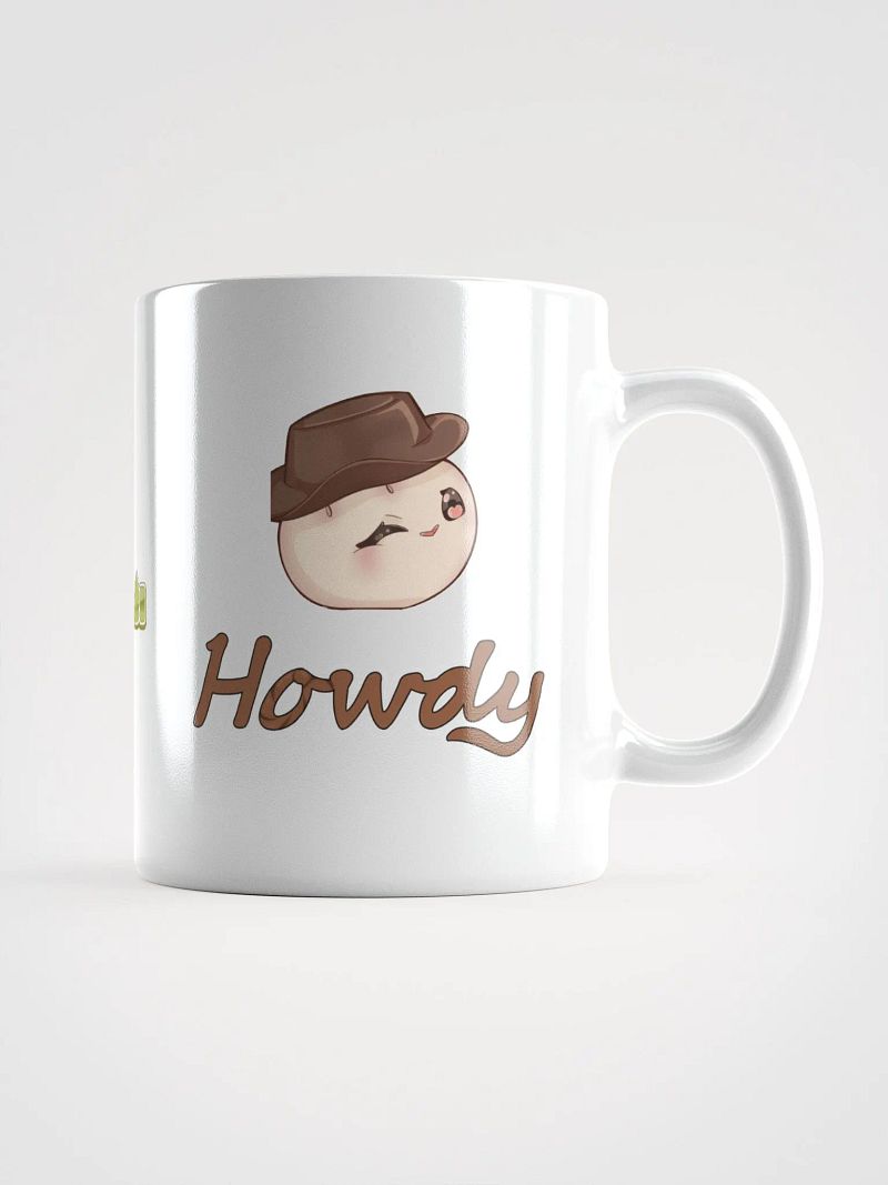 Howdy Bun White Mug