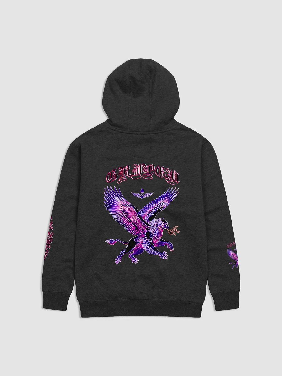 Gripen Flying Magenta//Griffin/Cotton Heritage Unisex Premium Hoodie by Cotton Heritage product image (2)
