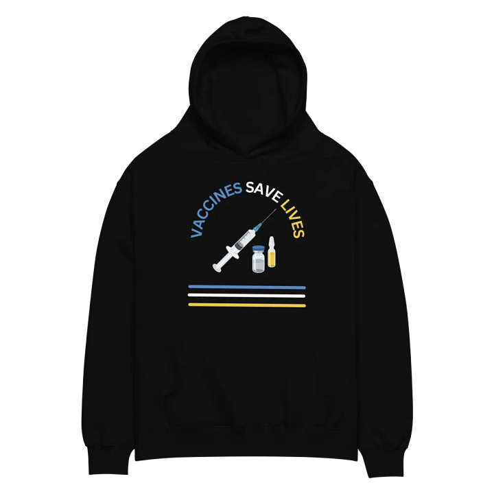 Vaccines Save Lives Oversized Hoodie product image (2)