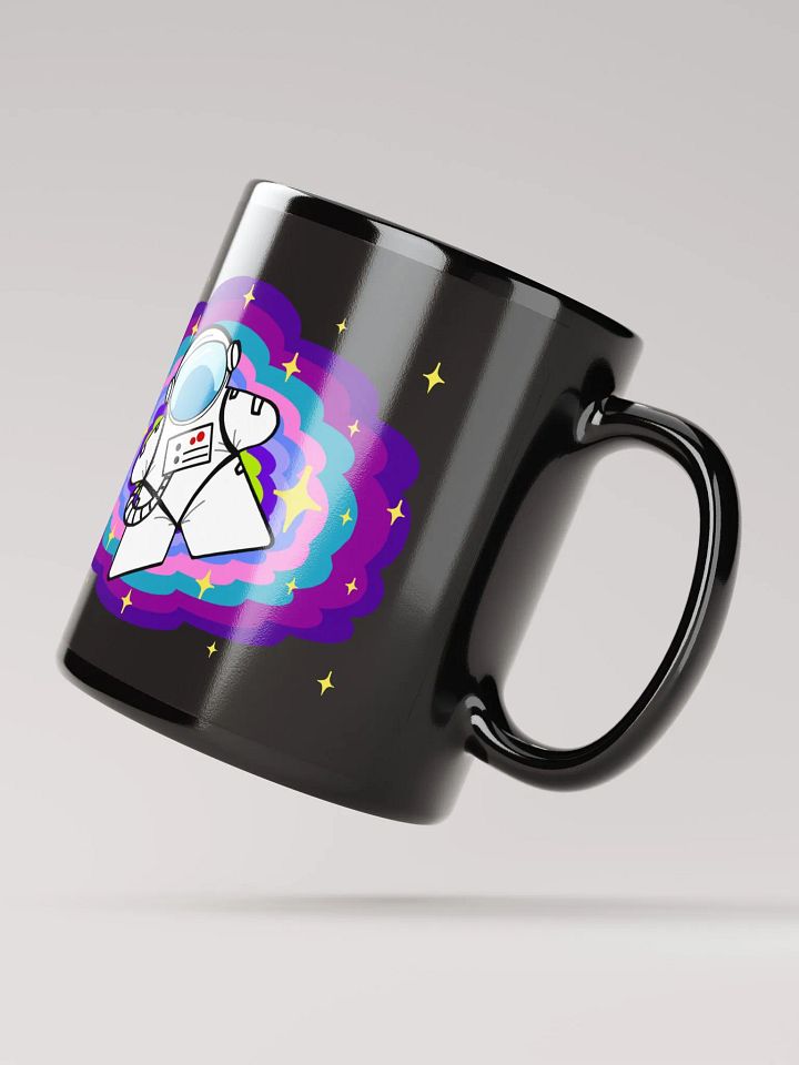 Meeple In Space Black Glossy Mug product image (3)