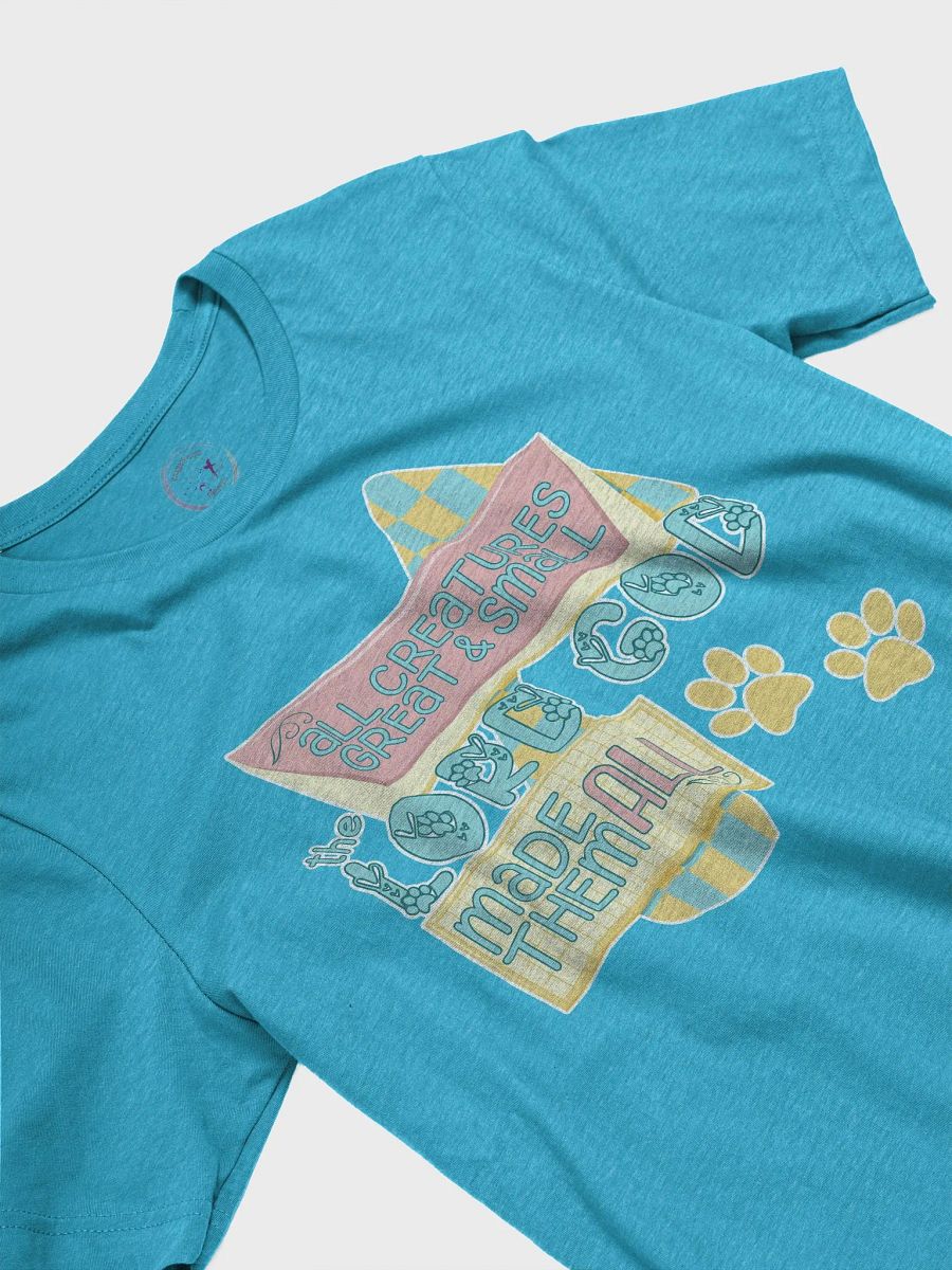 Retro Space Age All Creatures Great and Small Tee product image (13)