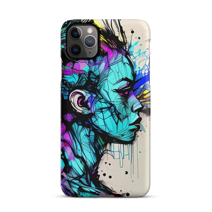 'Electric Emotions' Phone Case Painting Cover for iPhone 15 14 11 12 13 XR XS X 7 8 FE product image (46)
