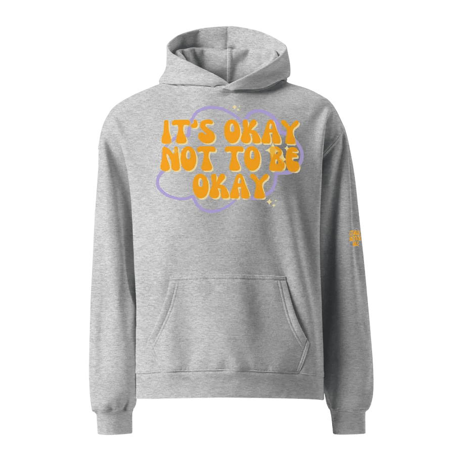 AS Colour Unisex Premium Oversized Hoodie - It's okay... product image (1)