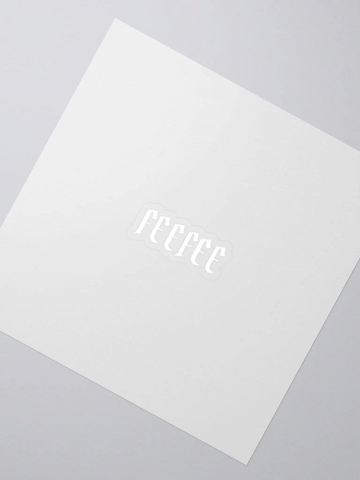 Single Feefee Kiss Cut Sticker product image (2)